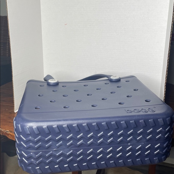 Original Bogg Navy Rubber Tote Bag - Picture 8 of 8